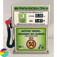 Bencinska črpalka z Jegrom za 50 let